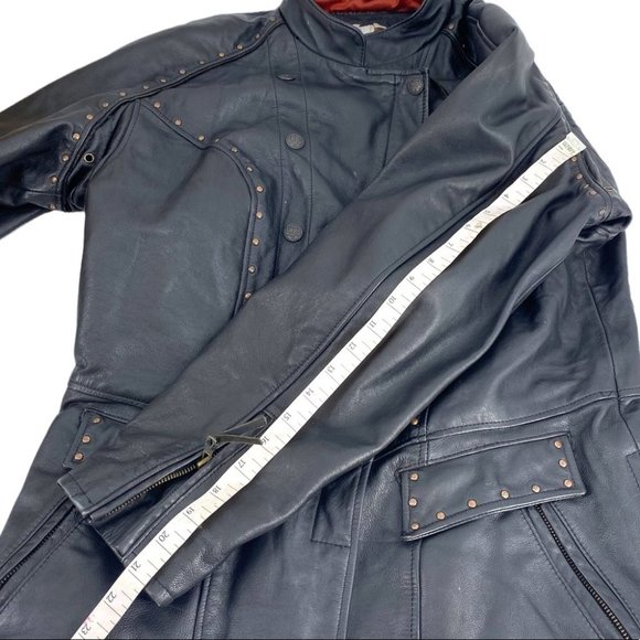 🌷HOST PICK 🌷 Harley-Davidson Black Leather Vintage Motorcycle - Picture 11 of 13